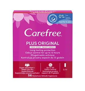 Carefree Plus Normal Fresh Scent Intimi con un profumo fresco donna 56 unit