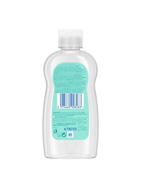Johnsons Baby Corpo sopra bambini Cottontouch oil Olio 200 ml unisex 200ml