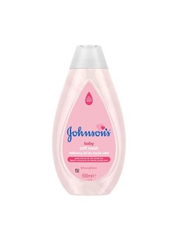 Johnsons Baby Soft Wash Gentle Body Wash for Babies 500ml