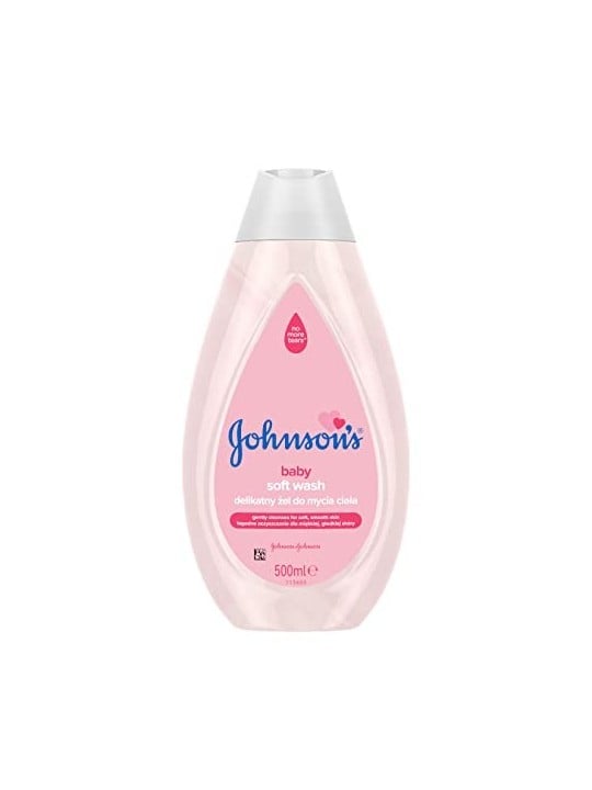 Johnsons Baby Soft Wash Gentle Body Wash for Babies 500ml