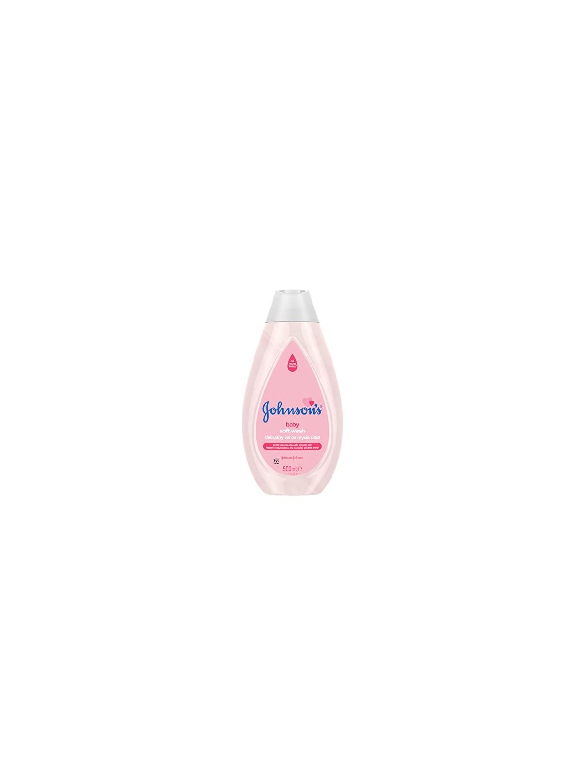 Johnsons Baby Soft Wash Gentle Body Wash for Babies 500ml