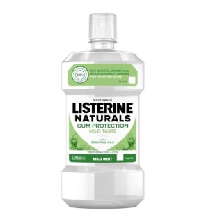 Listerine Naturals Gum Protection Mouthwash 500ml