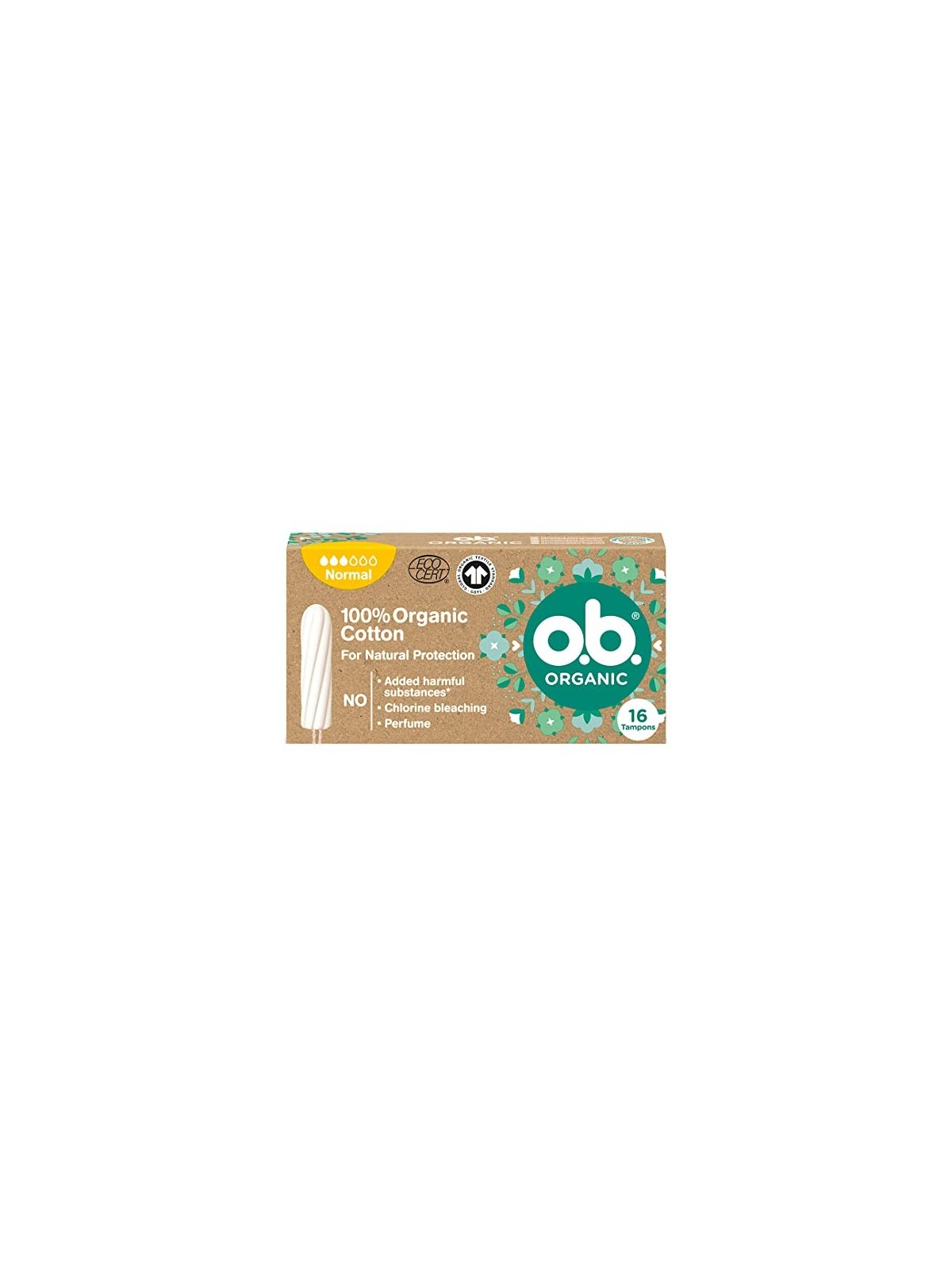 Assorbenti Interni Organici Normali O.b. 16 pz.