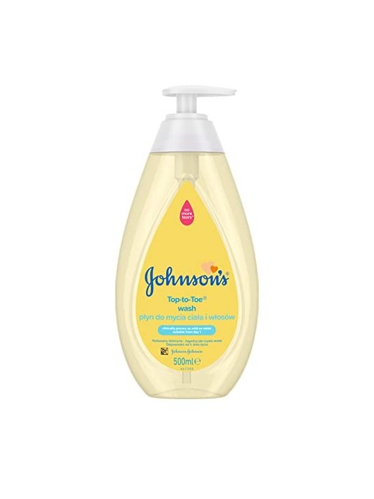 Johnsons Baby Lavaggio dalla testa ai piedi Gel 500 ml unisex 500ml