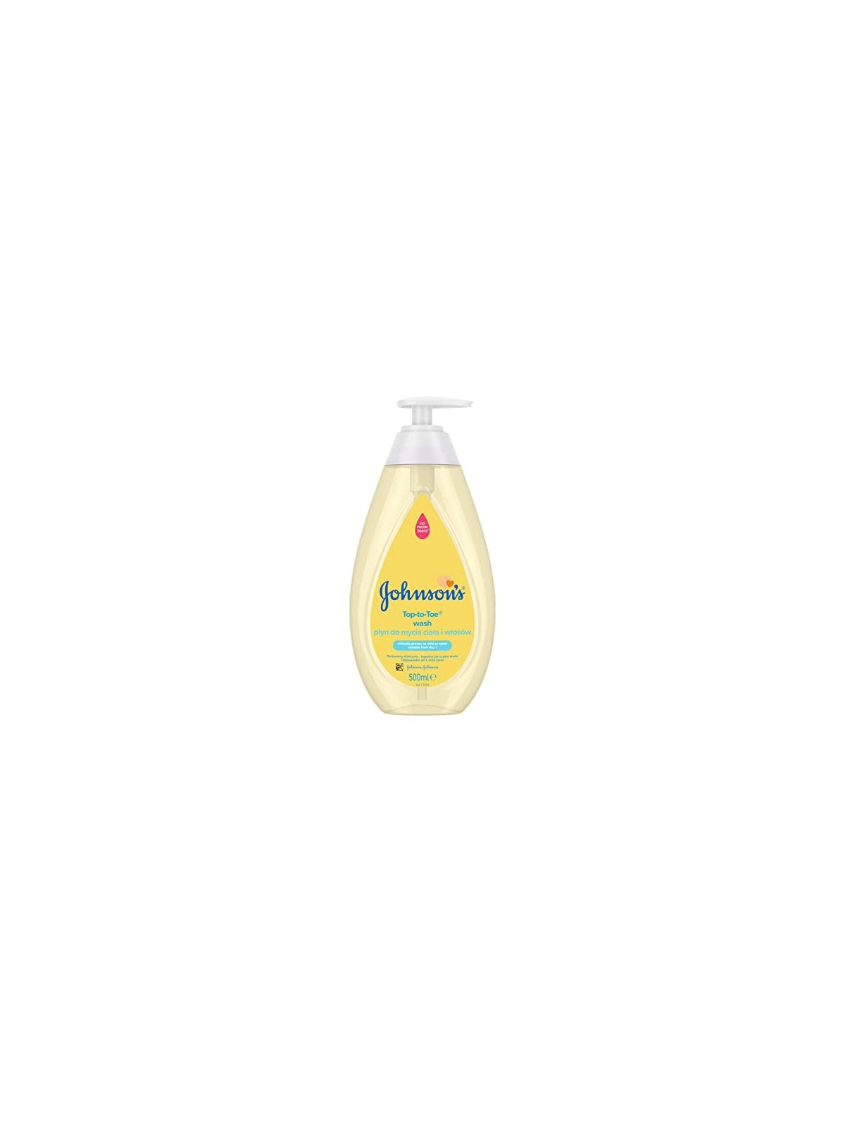 Johnsons Baby Lavaggio dalla testa ai piedi Gel 500 ml unisex 500ml