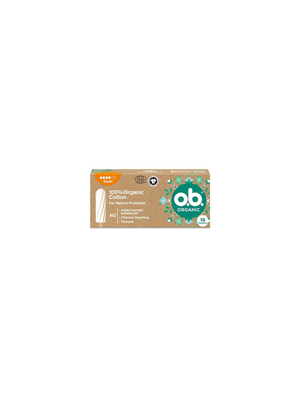 Tamponi Biologici O.b. Organic Super 16 pz.