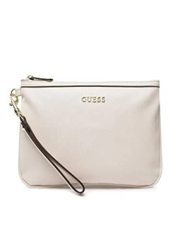 Guess Vanille Black Synthetic Leather Toiletry Bag 23 x 17 x 8 cm