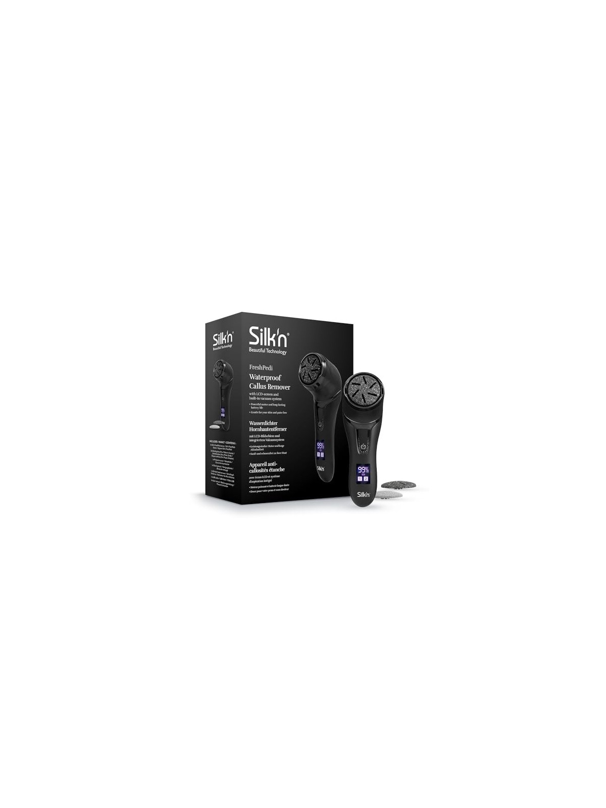 Silkn FreshPedi Nero donna