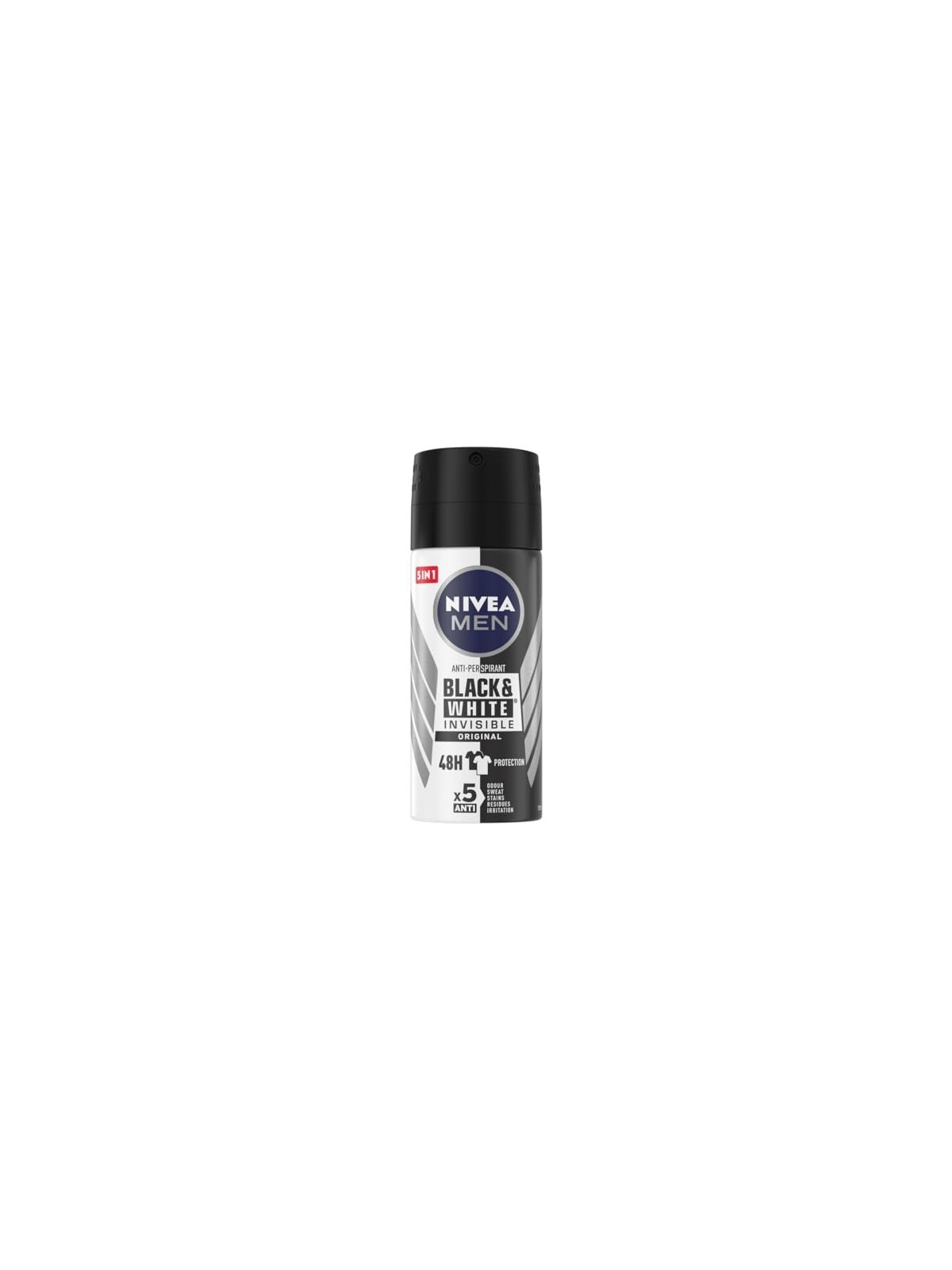 NIVEA Men BlackWhite Invisible Original spray antitraspirante 100ml