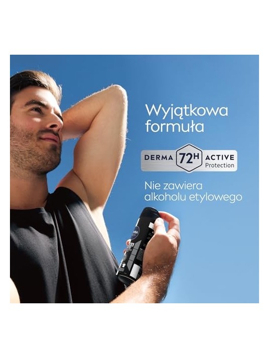 NIVEA Men BlackWhite Invisible Original spray antitraspirante 100ml