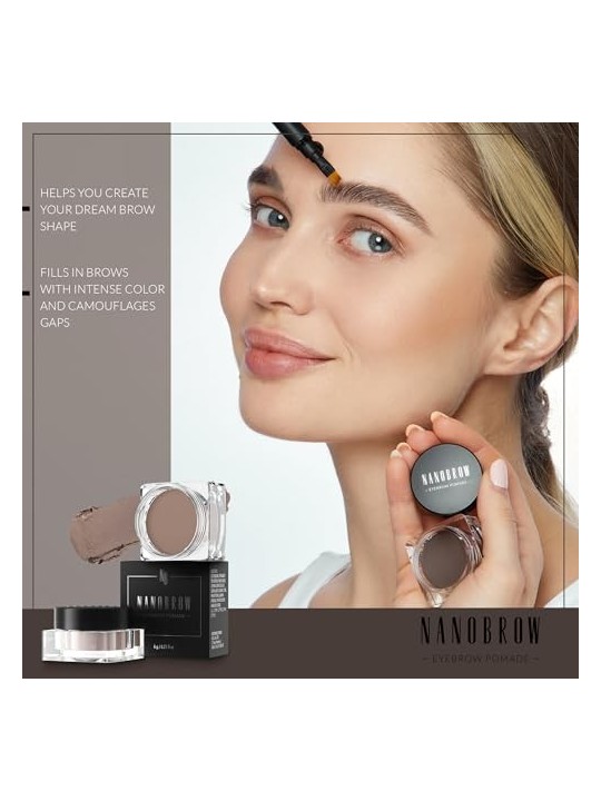 Nanobrow Pomade per Sopracciglia 6 g Medium Brown donna