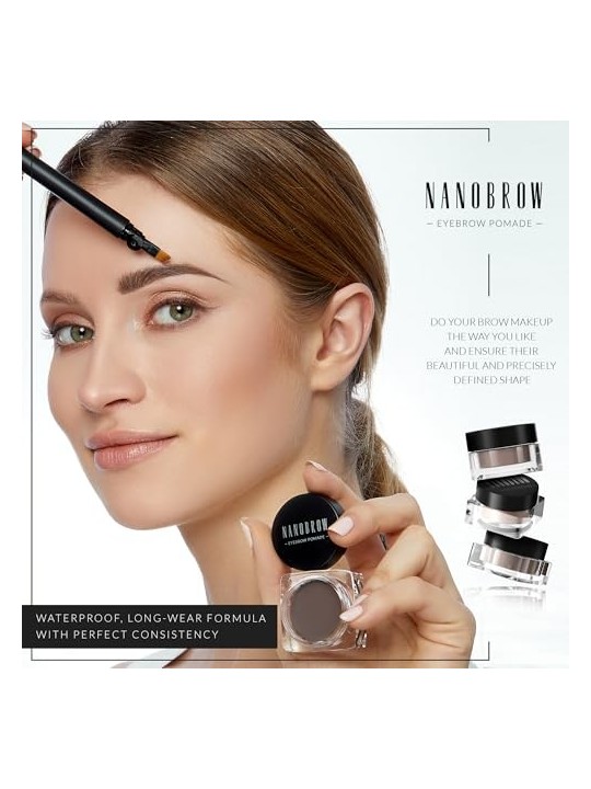 Nanobrow Pomade per Sopracciglia 6 g Medium Brown donna