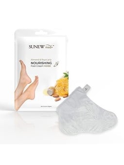 Nourishing Foot Cream Mask - Almond and Royal Jelly