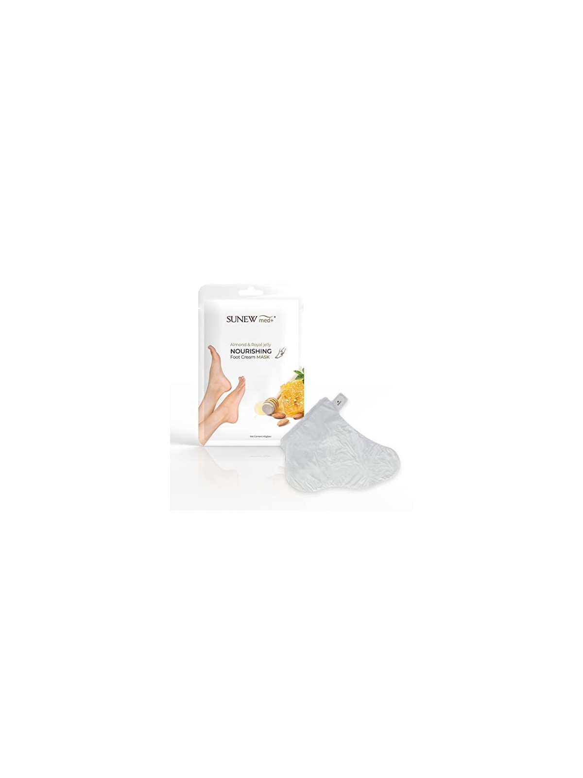 Nourishing Foot Cream Mask - Almond and Royal Jelly