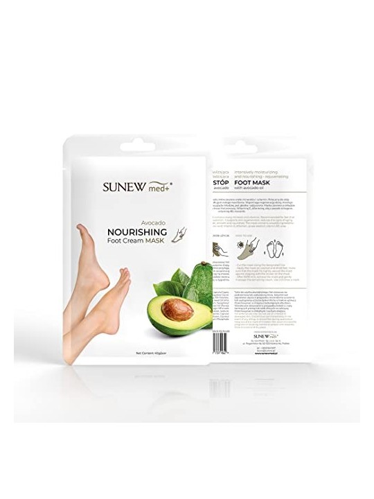 Nourishing Foot Cream Mask - Avocado