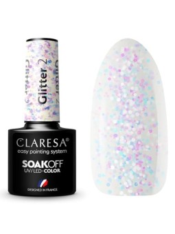 Vernice ibrida UVLED Glitter 2 5g