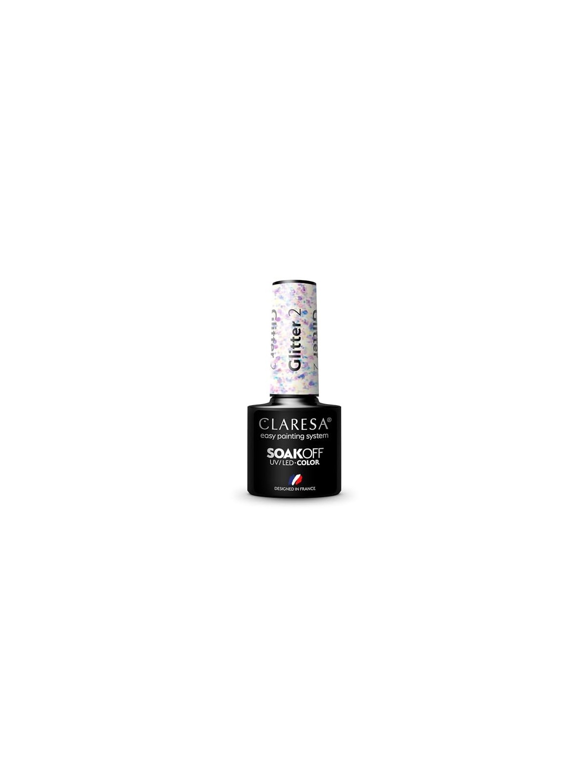 Vernice ibrida UVLED Glitter 2 5g