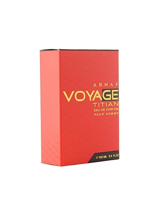 Armaf Voyage Titan Pour Homme Rosso Eau de Parfum Uomo 100ml
