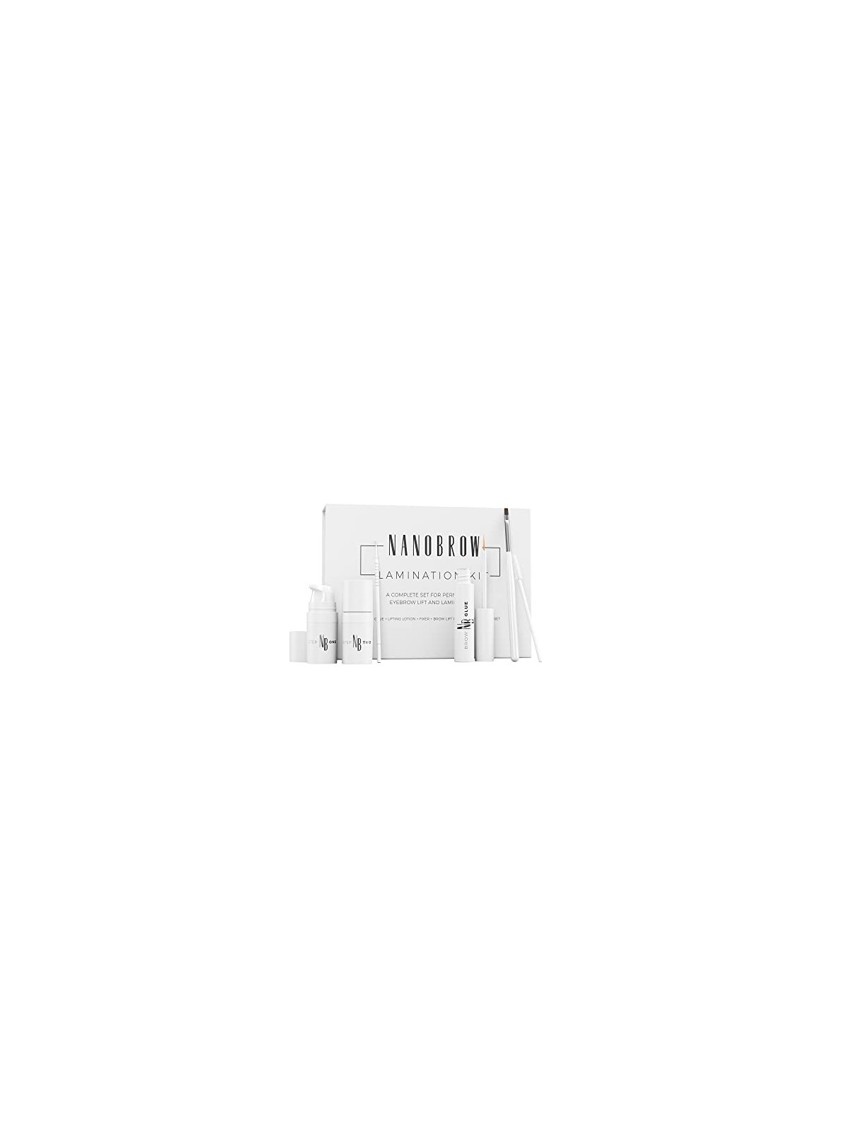 Nanobrow Kit di laminazione Set per la cura delle sopracciglia donna 0ml
