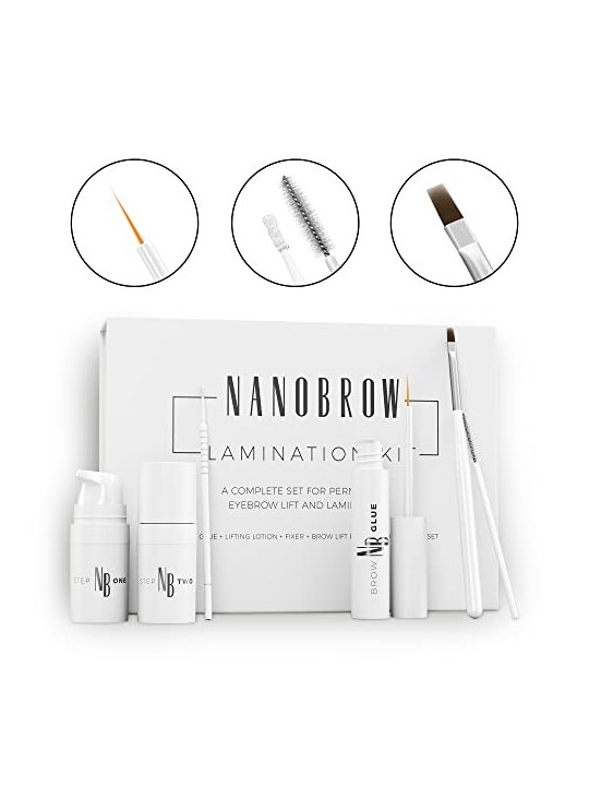 Nanobrow Kit di laminazione Set per la cura delle sopracciglia donna 0ml