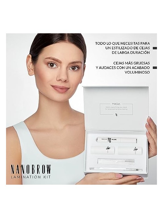 Nanobrow Kit di laminazione Set per la cura delle sopracciglia donna 0ml