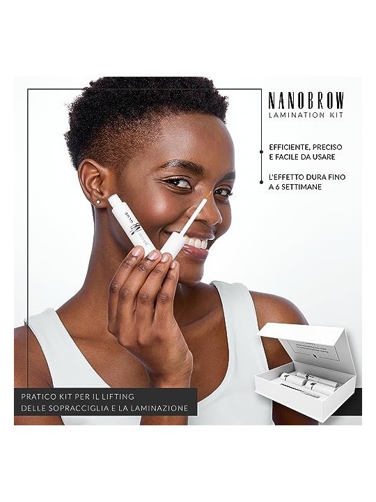 Nanobrow Kit di laminazione Set per la cura delle sopracciglia donna 0ml