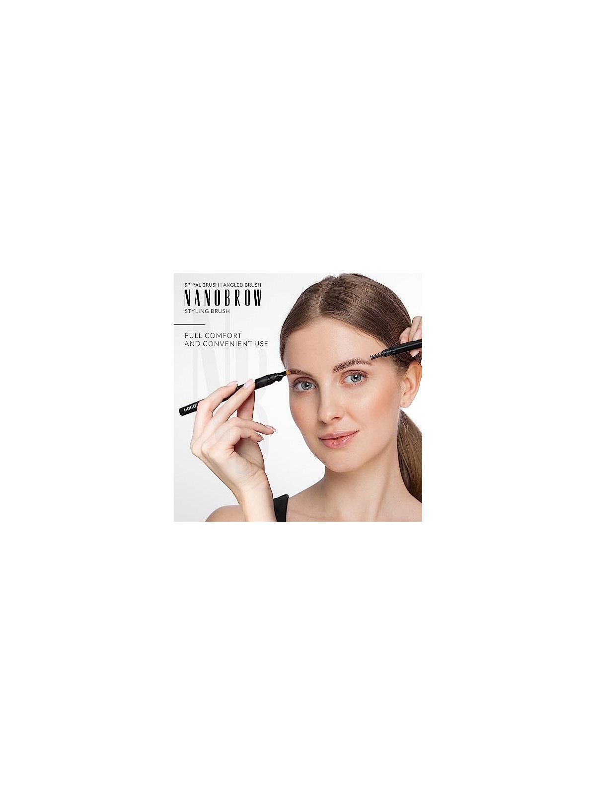 Nanobrow Styling Brush Set for Eyebrows