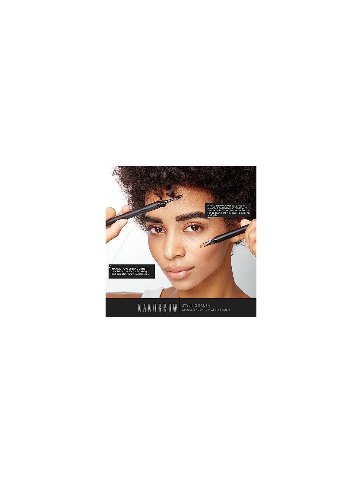 Nanobrow Styling Brush Set for Eyebrows