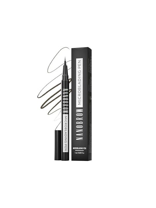Nanobrow Penna per microblading 1 ml donna 0ml Dark Brown