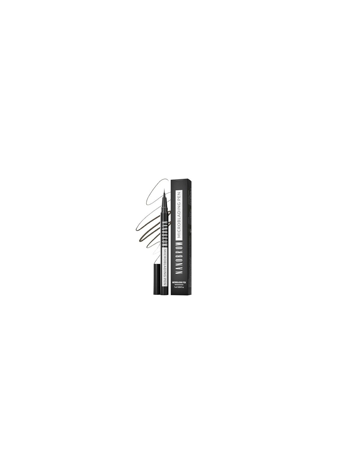 Nanobrow Penna per microblading 1 ml donna 0ml Dark Brown