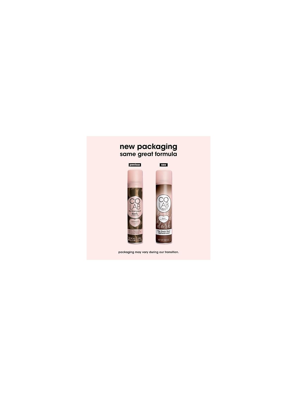 Shampoo secco Colab DARK 200ml donna