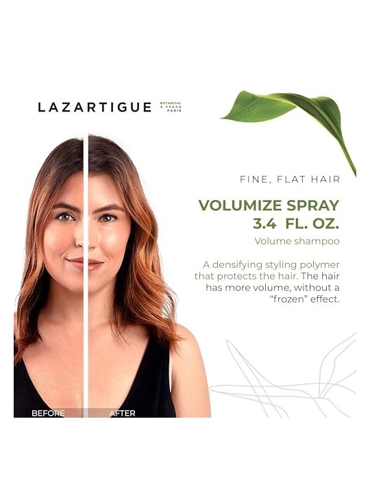 Lazartigue Volumize Volume Hairspray Spray per lo styling per volume dei capelli 100ml donna Lazartigue www.essenzetotalstyle.co