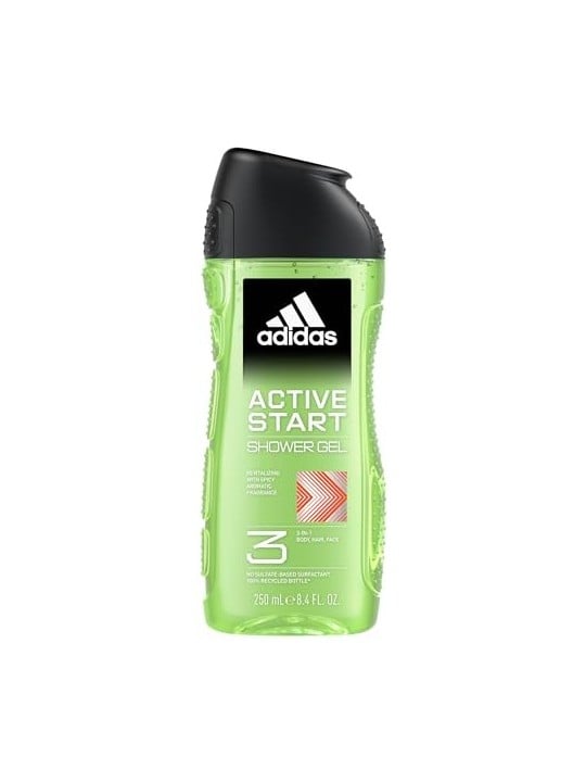 Adidas Active Start Gel Doccia 3In1 Uomo 250ml