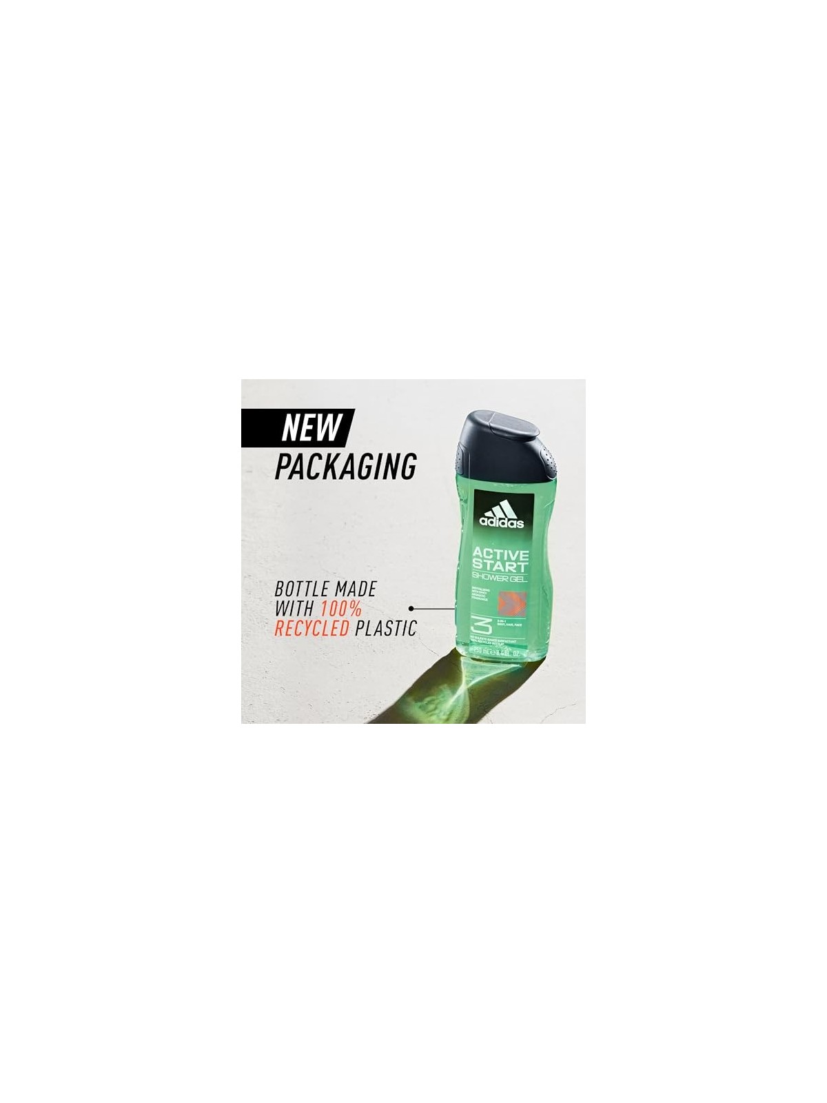 Adidas Active Start Gel Doccia 3In1 Uomo 250ml