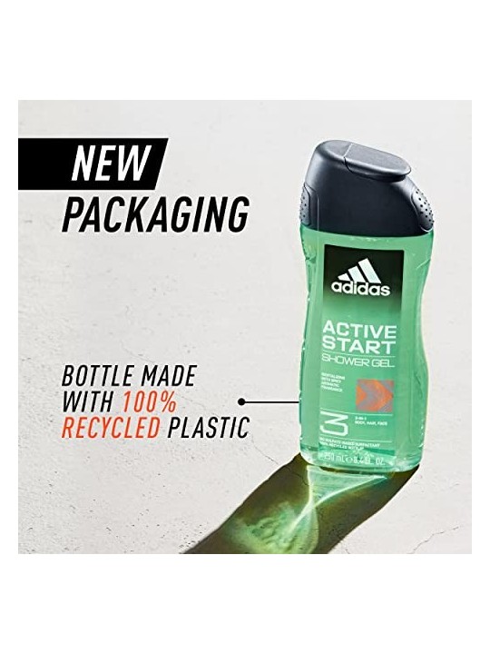 Adidas A3 Active Start Men Gel doccia 3in1 uomo 400ml