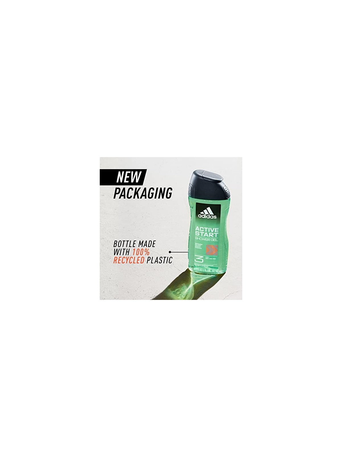 Adidas A3 Active Start Men Gel doccia 3in1 uomo 400ml