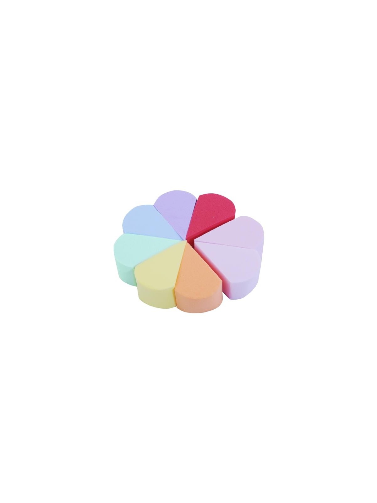 Spugnette per il trucco arcobaleno