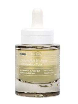 Korres Siero rivitalizzante totale notturno al pino nero donna 30ml