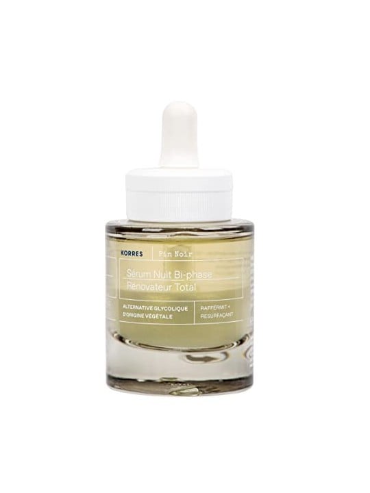 Korres Siero rivitalizzante totale notturno al pino nero donna 30ml
