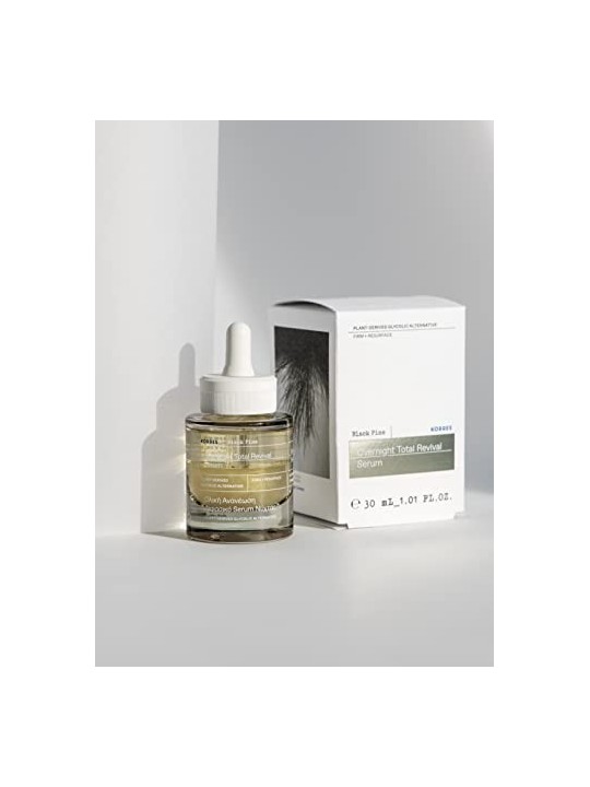 Korres Siero rivitalizzante totale notturno al pino nero donna 30ml