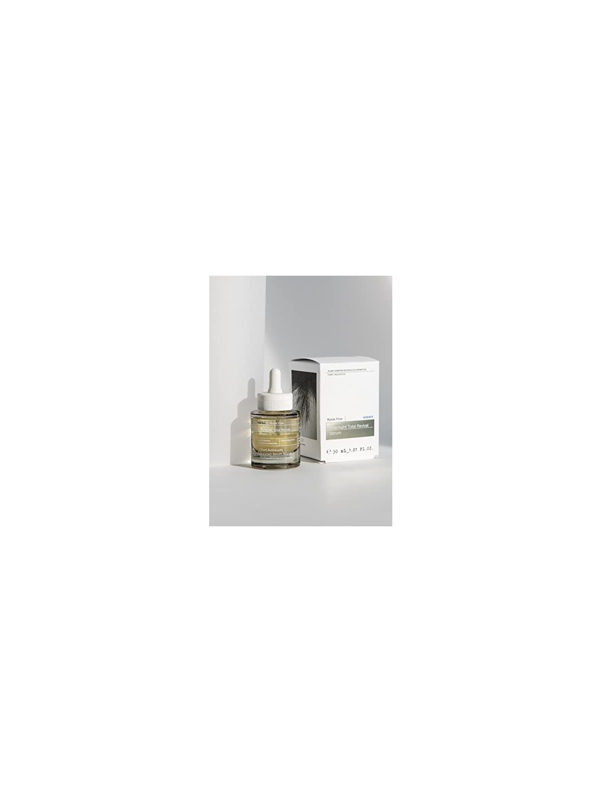 Korres Siero rivitalizzante totale notturno al pino nero donna 30ml