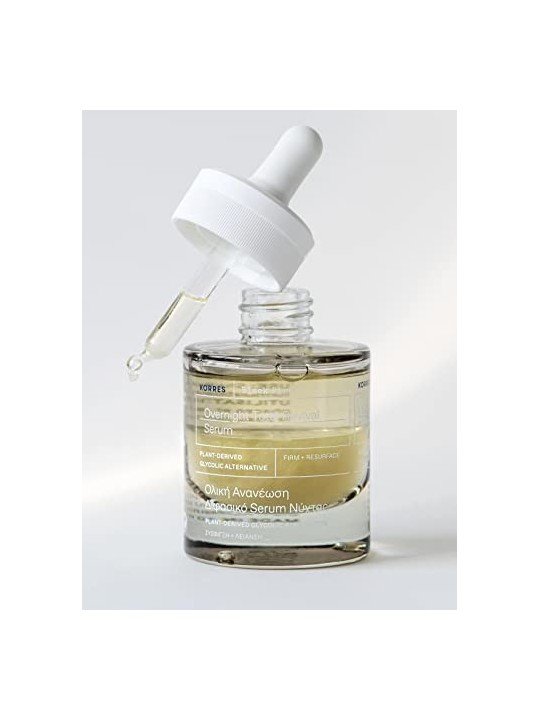 Korres Siero rivitalizzante totale notturno al pino nero donna 30ml