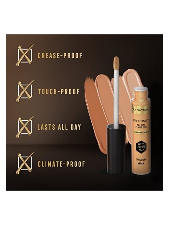 Max Factor Facefinity All Day Flawless Airbrush Finish Concealer 30H Correttore 78 ml donna 40