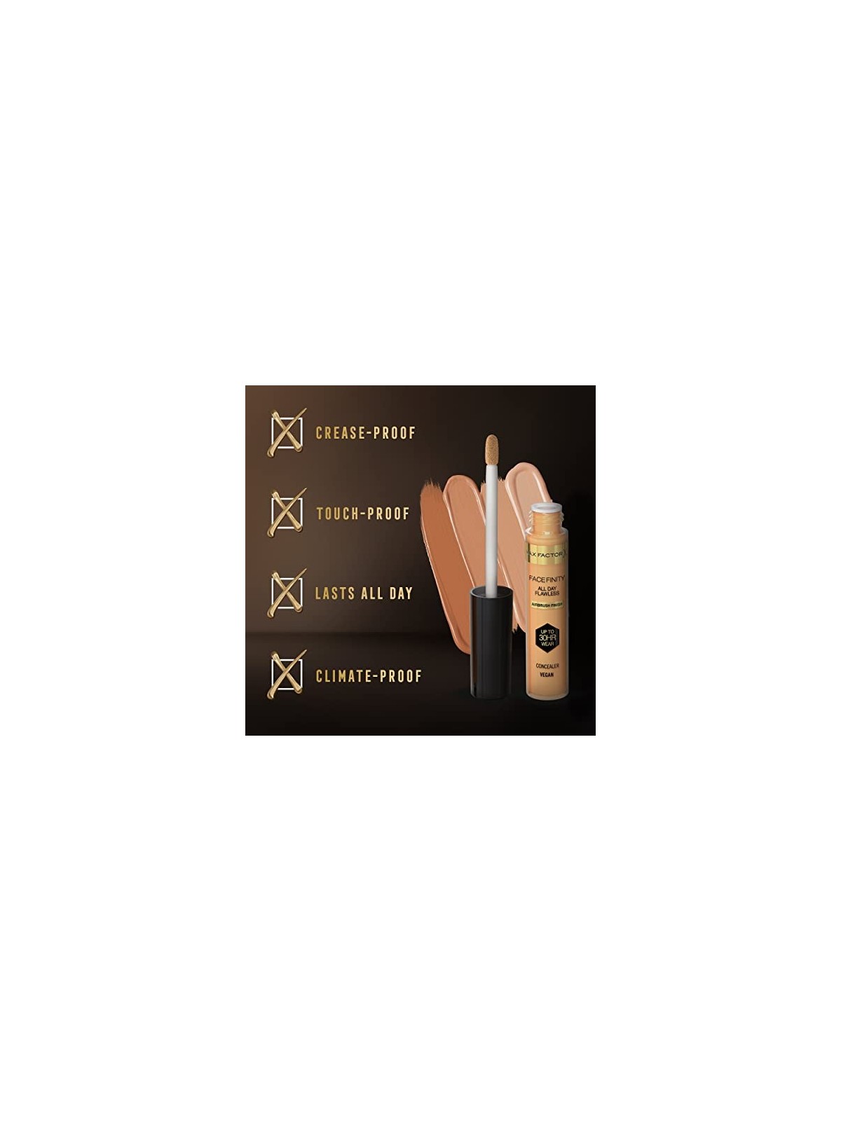 Max Factor Facefinity All Day Flawless Airbrush Finish Concealer 30H Correttore 78 ml donna 40