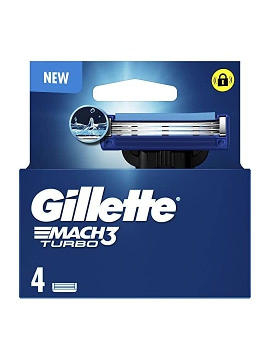 Lame di Ricambio Gillette Mach3 4 Turbo