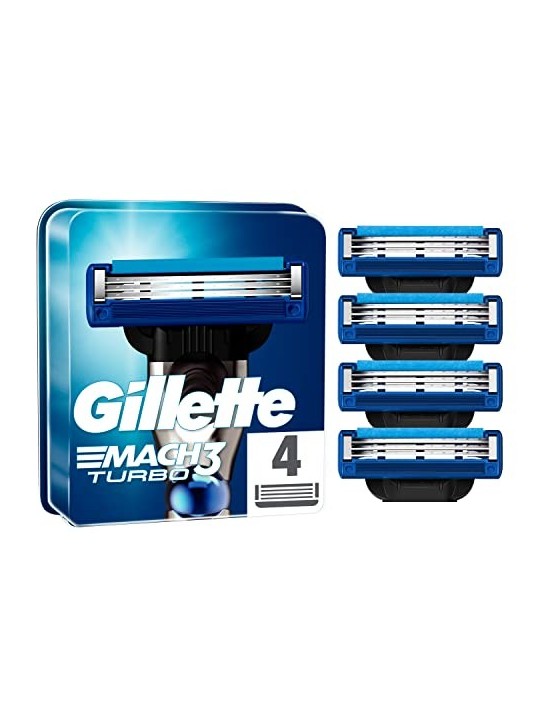 Lame di Ricambio Gillette Mach3 4 Turbo