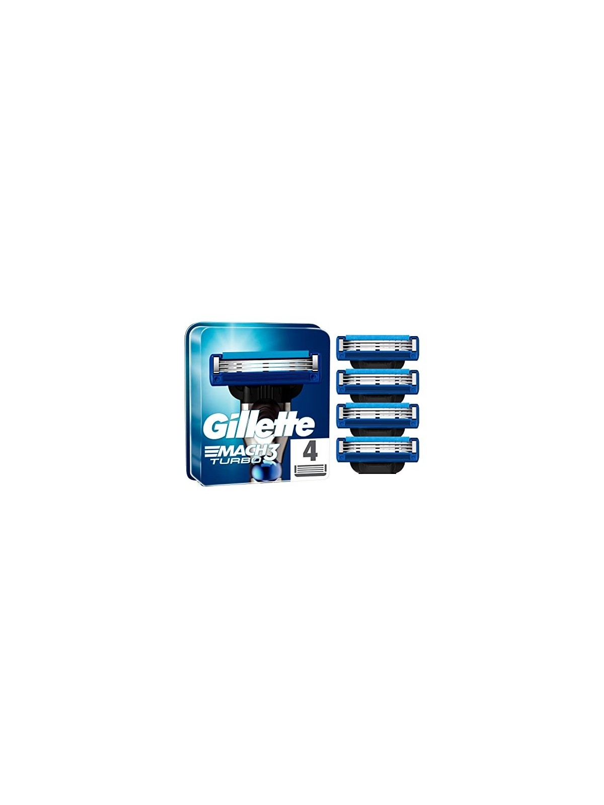 Lame di Ricambio Gillette Mach3 4 Turbo