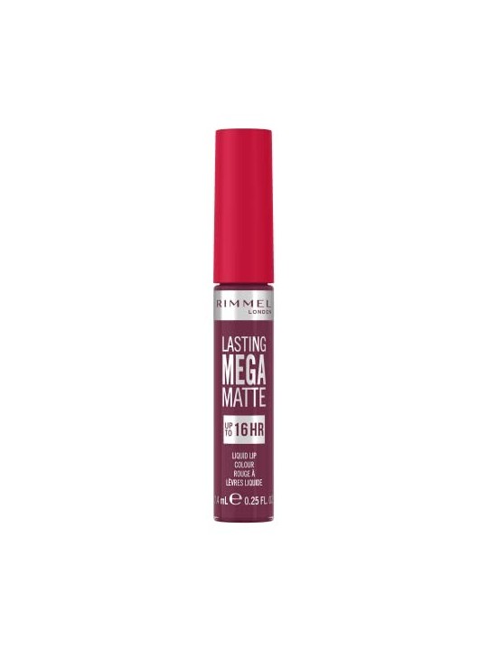 Rossetto liquido Rimmel London Lasting Mega Matte Rock Me Purple