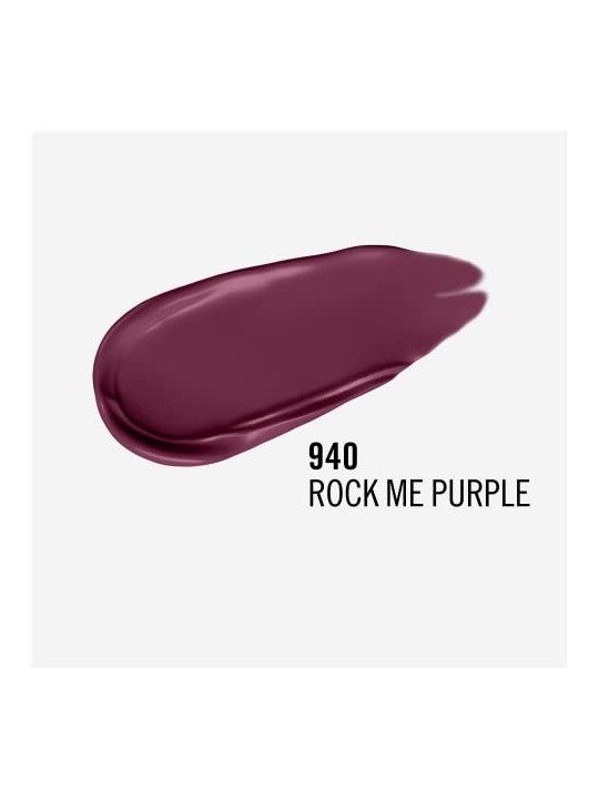 Rossetto liquido Rimmel London Lasting Mega Matte Rock Me Purple