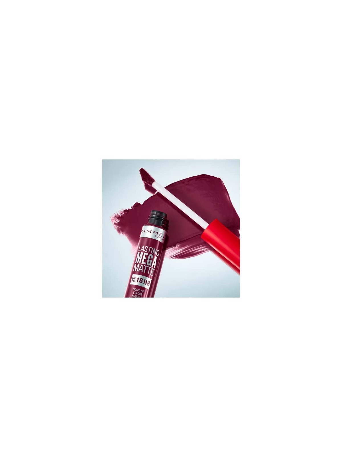 Rossetto liquido Rimmel London Lasting Mega Matte Rock Me Purple